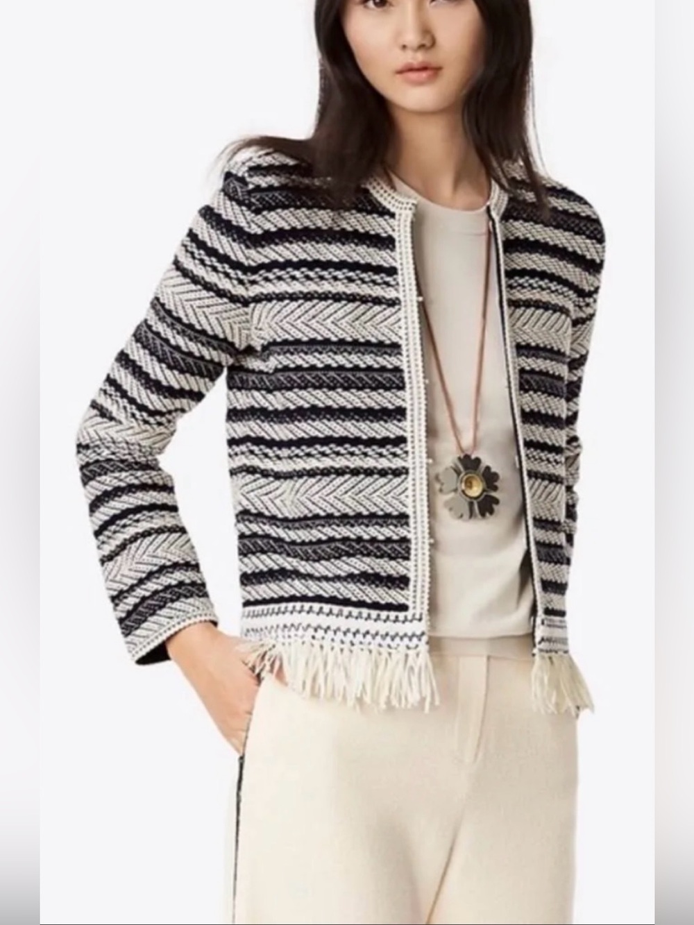 Tory Burch Payton cardigan, Size M